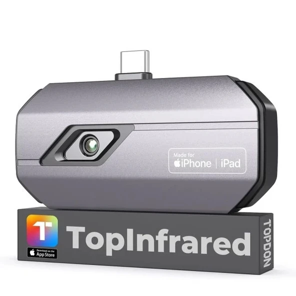 TT TOPDON iOS için TC002 Termal Kamera - 10