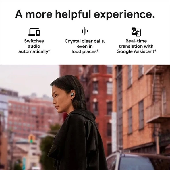 Google Pixel Buds Pro Gürültü Önleyici Kulaklıklar - 5