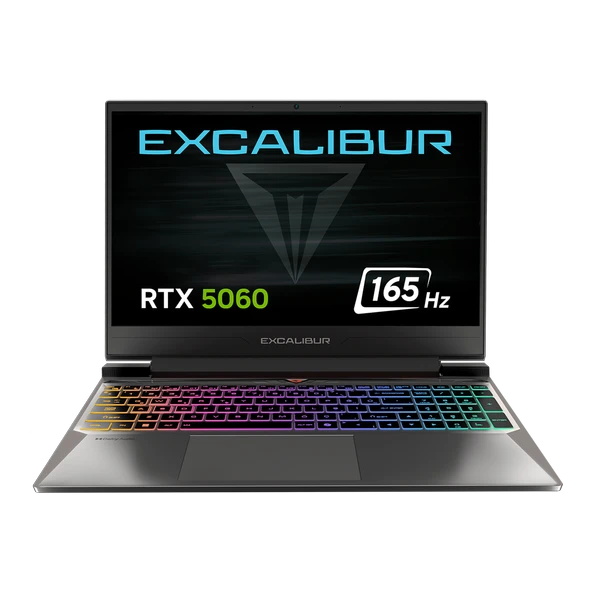 Casper Excalibur G870 i7-13620H 64GB 2TB+2TB RTX5060 8GB 165HZ 15.6" Freedos Gaming Laptop G870.1362-EN60X-C