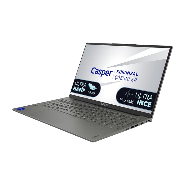Casper Nirvana X750 i3-1315U 8GB DDR5 500GB SSD W11P 15.6" Laptop X750.1315-8V00R-G-F - 2