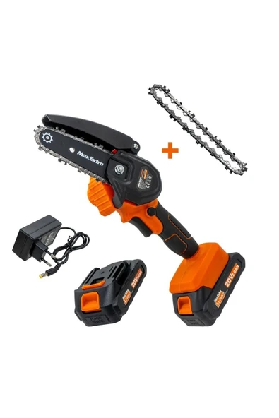 Max Extra Max-extra Mx8008 Mini Şarjlı Budama Testeresi 20 Volt
