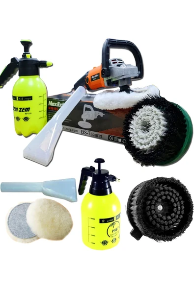 Nitroks 3 Motorlu Islak Kuru Süpürge Koltuk Yıkama Ve Koltuk Fırçalama - 3