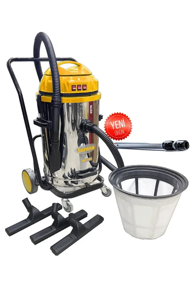 PROXTECH 3 Motorlu Islak Kuru Sanayi Tip Süpürge Ve Koltuk Yıkama Koltuk Fırçalama Makinası Full Set - 2