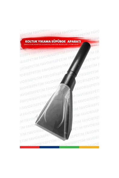 favorisepetim Yüksek Kalite Koltuk Yıkama Makinası Şeffaf Uç Aparatıtüm Koltuk Yıkamalara Uyumludur - 3