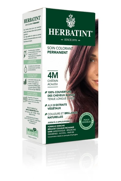 Herbatint Mahogany Chestnut 4M Saç Boyası