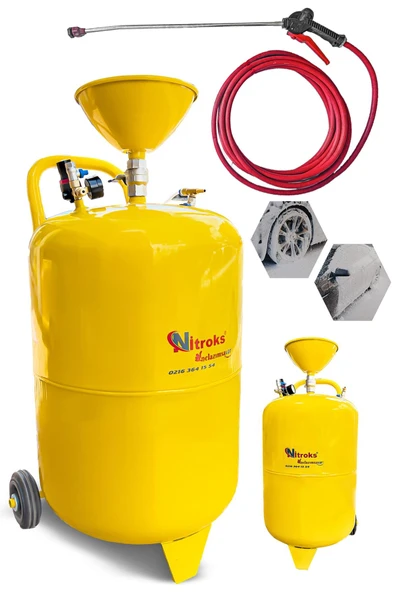 Nitroks Profesyonel Oto Yıkamacılara Özel En Çok Tercih Edilen100lt Model Köpüktankı Püskürtme Tankı 100