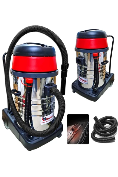 Nitroks 3 Motorlu Islak Kuru Süpürge Koltuk Yıkama Ve Koltuk Fırçalama - 2