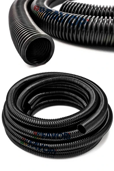 Omax Oto Yıkamacılara Ve Koltuk Yıkamacılara Spiral Süpürge Hortumu 3 Metre - 4