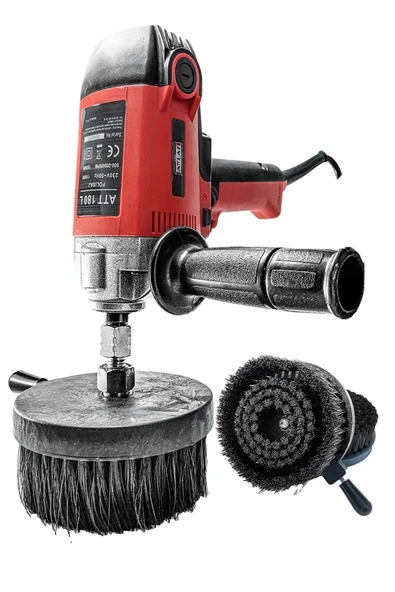 Attlas Profesyonel Yüksek Devirli Koltuk Yıkama Makinası Ve Koltuk Fırçalama Makinası - 3