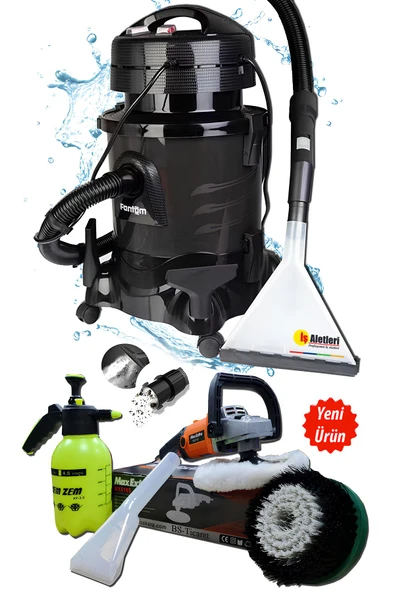 PROXTECH Fantom Halı Perde Yatak Ve Koltuk Yıkama Makinası Ve Koltuk Fırçalama Makinası
