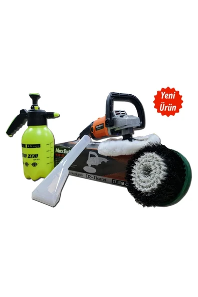 PROXTECH 3 Motorlu Islak Kuru Sanayi Tip Süpürge Ve Koltuk Yıkama Koltuk Fırçalama Makinası Full Set - 3