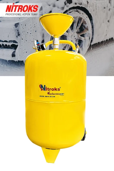 Nitroks Profesyonel Oto Yıkamacılara Özel En Çok Tercih Edilen100lt Model Köpüktankı Püskürtme Tankı 100 - 3