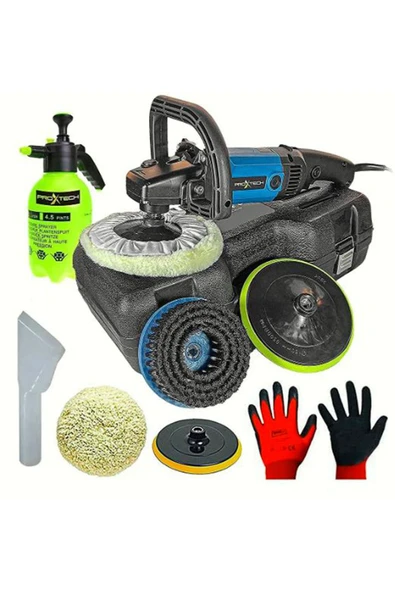 PROXTECH Koltuk Yıkamacıların Kullandığı Profesyonel Devir Ayarlı Koltuk Yıkama ve Koltuk Fırçalama Makinası