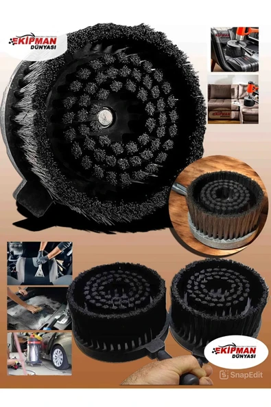 PROXTECH Profesyonel Seri Oto Yıkama ve Oto Kuaför İçin Koltuk Yıkamacılara Özel Su Sıçratmayan Fırça - Resim 2