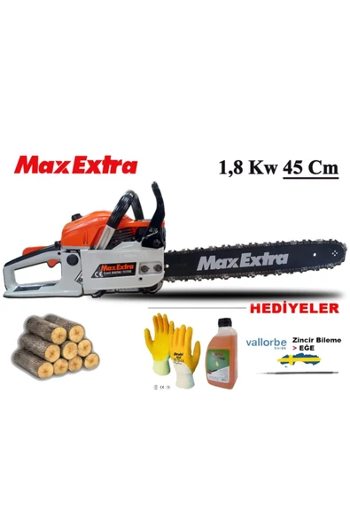 Max Extra Max-extra Csa45 Benzinli Ağaç Kesme Makinası 2.5hp
