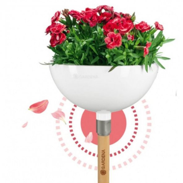 Gardena 11320 ClickUp SkyBowl Dikim Kasesi + Ahşap Sap - 3