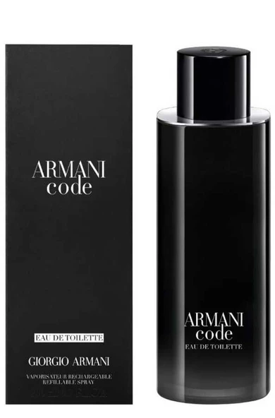 ARMANI NEW CODE MEN 200ml EDT REFILLABLE ürün görseli 1