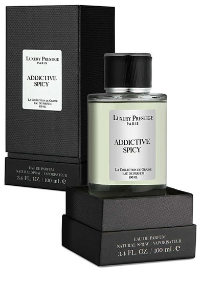 LUXURY PRESTIGE GRASSE MAN ADDICTIV SPIC 100ML EDP - Resim 2