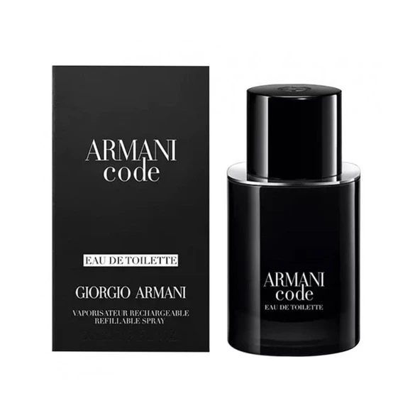 ARMANI NEW CODE MEN 75ml EDT REFILLABLE - 1