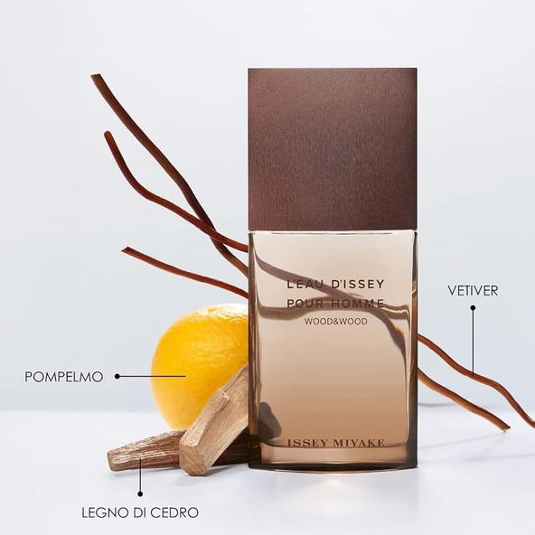 ISSEY MIYAKE MEN WOOD & WOOD 100ml EDP ürün görseli 1