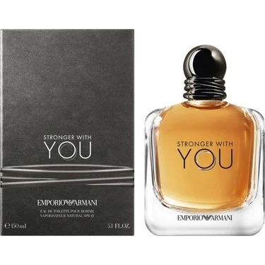 EMPORIO STRONGER WITH YOU EDT 150ML - 3