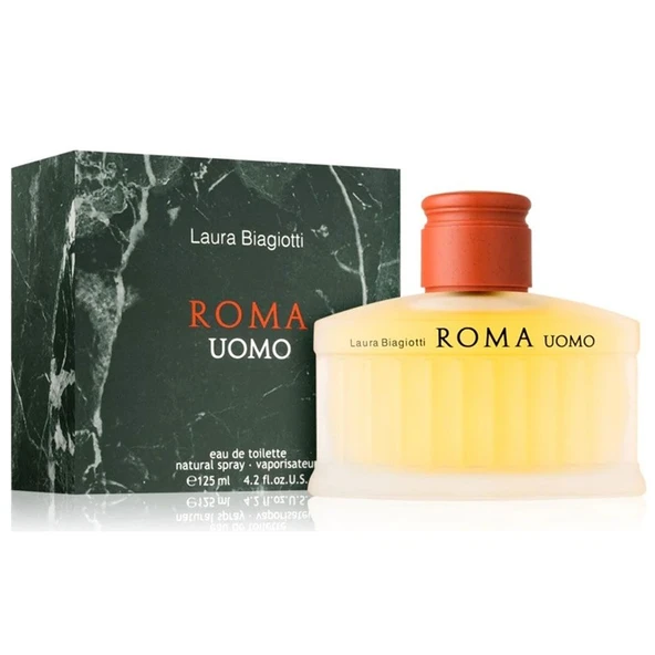 LAURA BIAGIOTTI ROMA UOMO DELUXE 125ML EDT SET - Resim 2