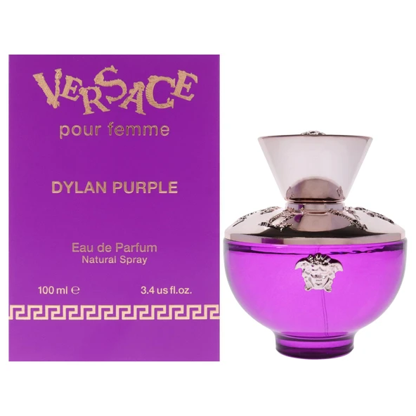 VERSACE DYLAN PURPLE POUR FEMME 100ml EDP - Resim 2