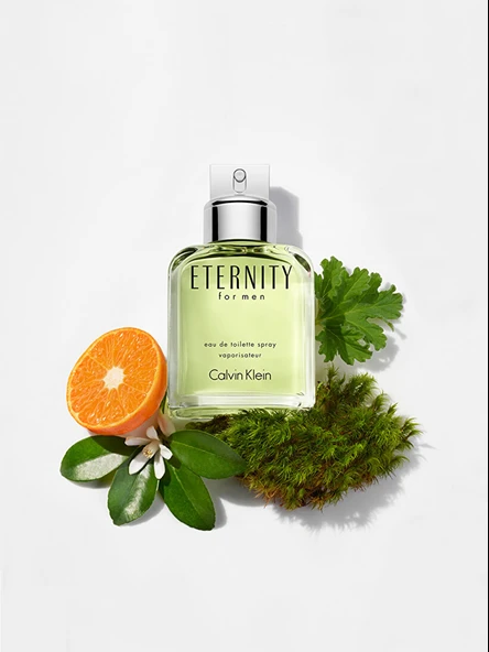 C.K ETERNITY MEN 100ml EDT - Resim 2