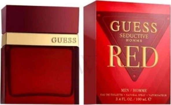 GUESS SEDUCTIVE HOMME RED 100ml EDT - Resim 2