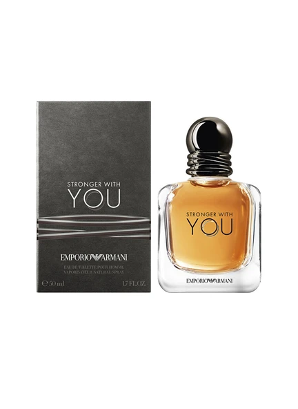 EMPORIO STRONGER WITH YOU EDT 50ML ürün görseli 1
