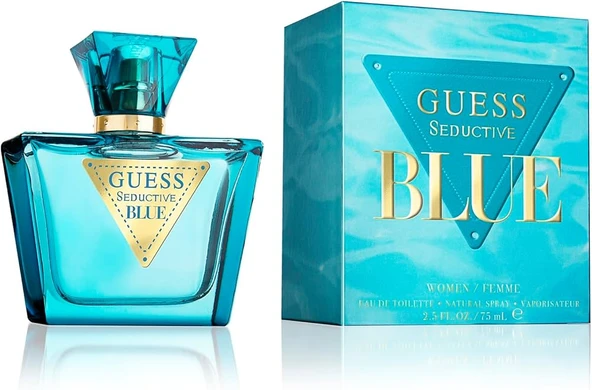 GUESS SEDUCTIVE BLUE FEMME 75ml EDT ürün görseli 1