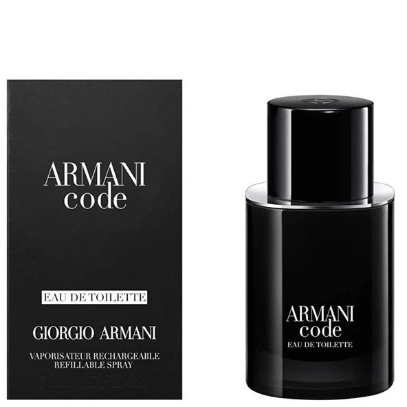 ARMANI NEW CODE MEN 50ml EDP REFILLABLE ürün görseli 1
