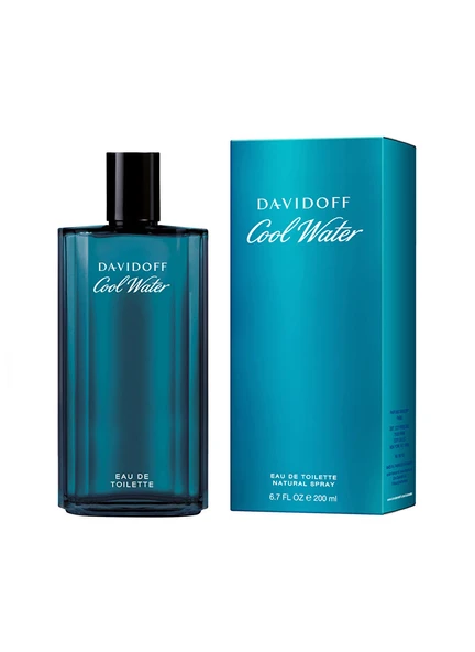 DAVIDOFF COOLWATER MEN 200ml EDT - 3
