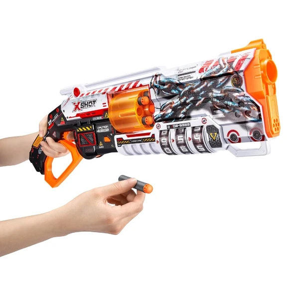 X Shot Skins Lock Blaster 16 Mermili Sünger Dart Atan Silah 56 Cm - 5
