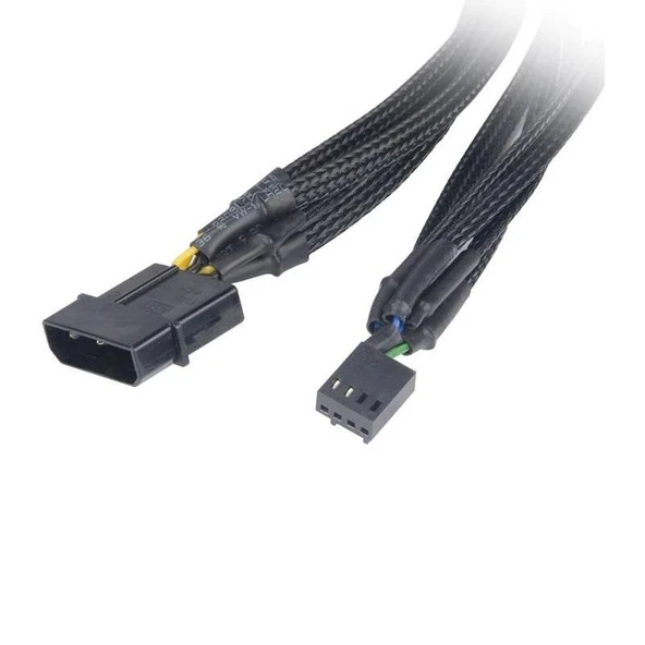 4354 Flexa P5 5 Port Çıkışlı Pwm Fan Çoklayıcı Çoğaltıcı 4 2 Pin Splitter Kablosu - 2