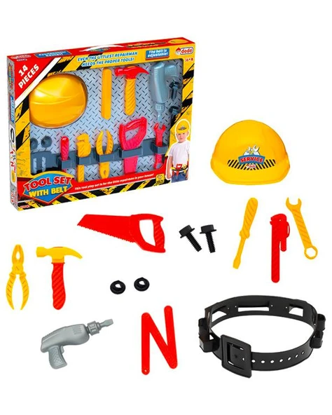 Dede Oyuncak Kemerli Tamir Seti 03649 - 2
