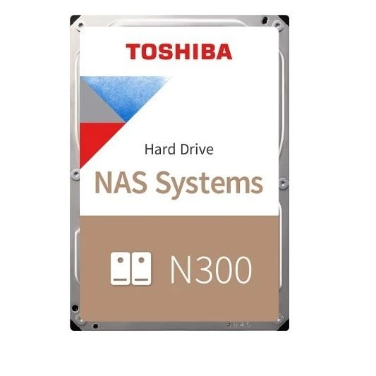 TOSHIBA 22TB N300 HDWG62CUZSVA 512MB 7200RPM SATA-3 NAS DİSKİ ürün görseli