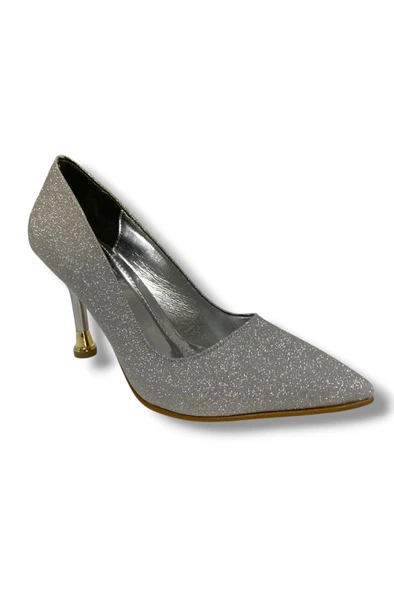 Cshoes 751-25 Simli İnce Topuk Kadın Stiletto