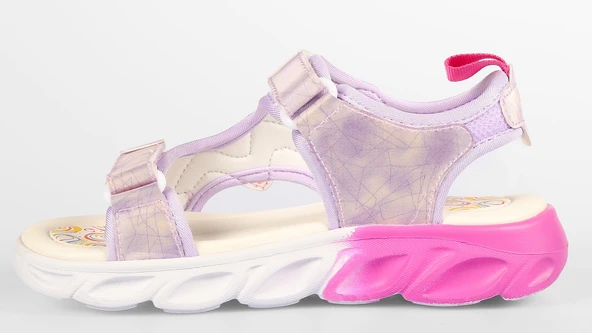 Vicco Legendy Ortopedik Işıklı Çocuk Sandalet - Resim 5