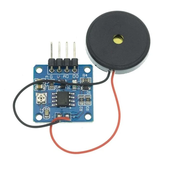 Arduino Piezo Titreşim Sensör Anahtar Modülü - 4