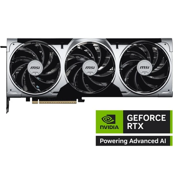 MSI RTX5080 16GB VENTUS 3X OC PLUS GDDR7 256bit HDMI DP PCIe 5.0 - Resim 2