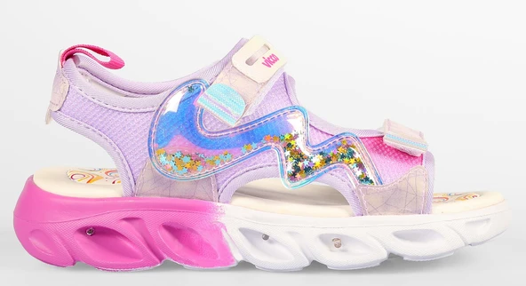 Vicco Legendy Ortopedik Işıklı Çocuk Sandalet - Resim 3