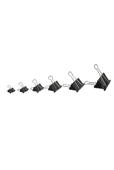 Kraf Metal Kıskaç/Binder Clips 51 Mm 12Li (451G) - 2