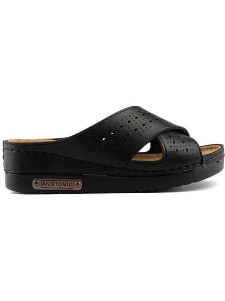 ROY JONES 3025 SİYAH COMFORT CASUAL ANATOMİK RAHAT TERLİK - 6