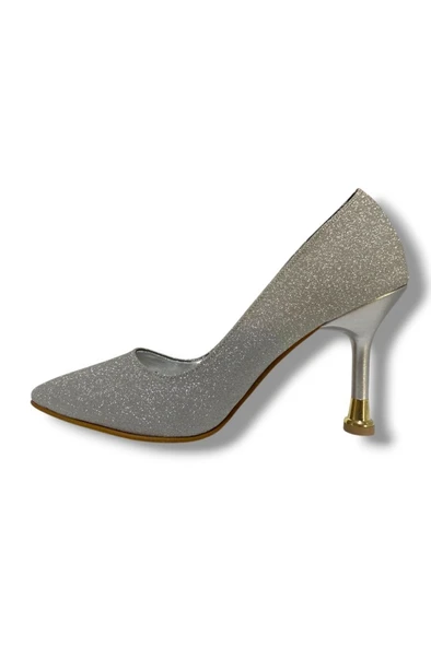 Cshoes 751-25 Simli İnce Topuk Kadın Stiletto - 3