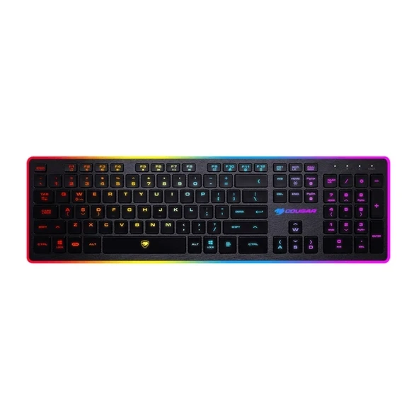 Cougar Vantar CGR-WRXMI RGB Kablolu Q İngilizce Oyuncu Klavyesi - 2