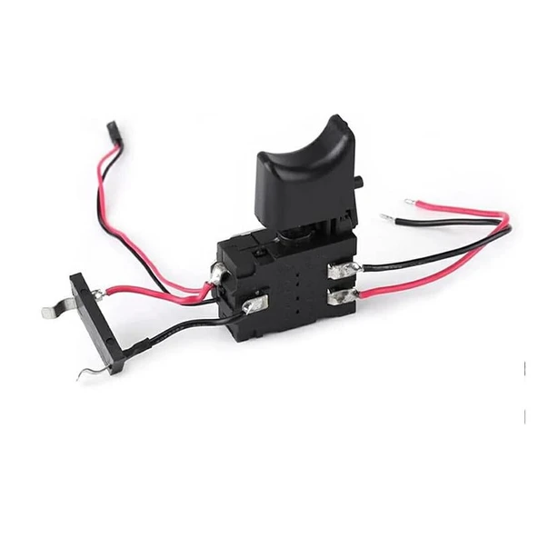 Ayt Hilti Uyumlu 12V Tetik Elektrikli Matkap Tetik Anahtarı 16A 5x4x1 cm Matkap Vidalama Anahtarı Düğme - 2