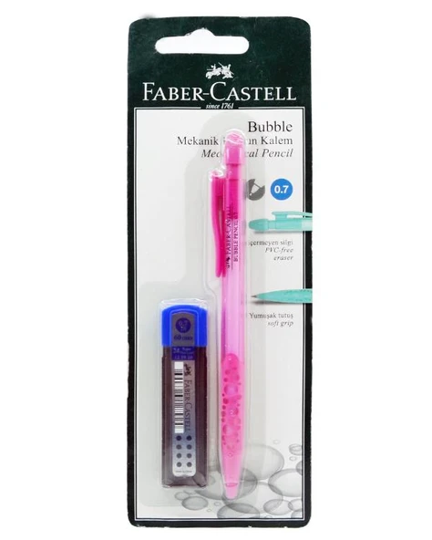 Faber Castell Bubble 07 Mekanik Kurşun Kalem Pembe 532710
