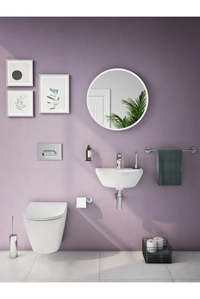 Artema Root Round A42705 Lavabo Bataryası, Krom - 2