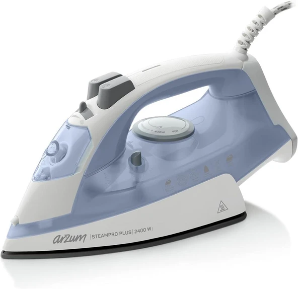 Arzum AR6030 Steampro Plus 2400 W Mavi Buharlı Ütü Teşhir